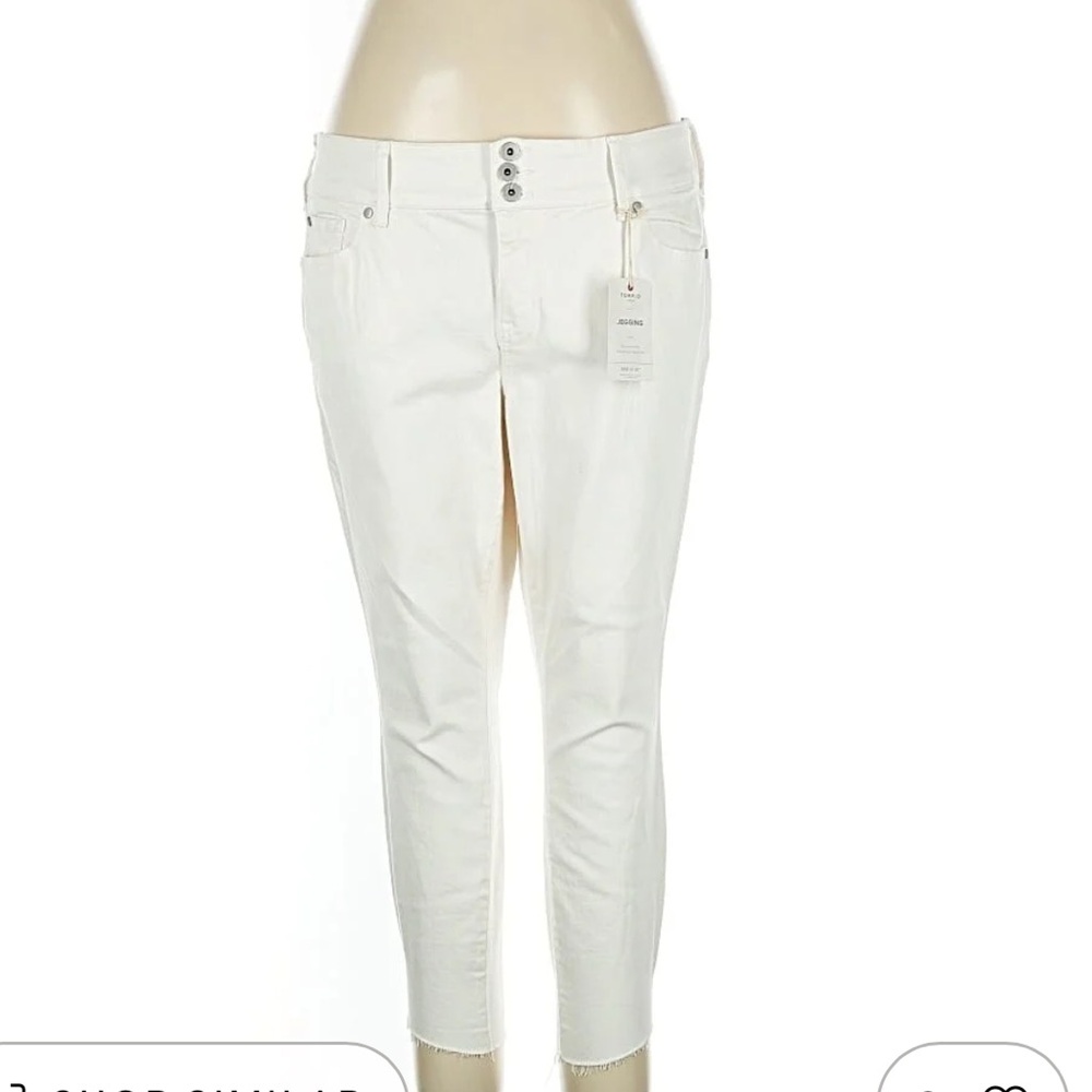 Torrid Super Soft White Jeggings